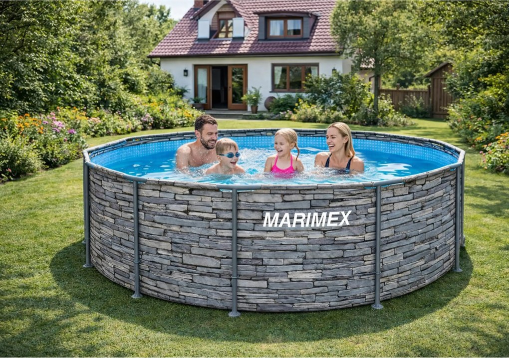 Marimex | Bazén Marimex Florida 3,66x0,99 m bez príslušenstva - motív KAMEŇ | 10340319