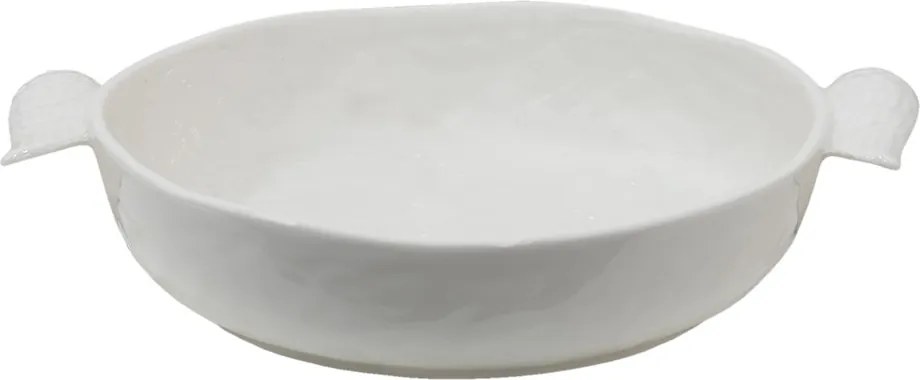 Biela servírovacia misa s krídlami Wings - 27*22*5 cm