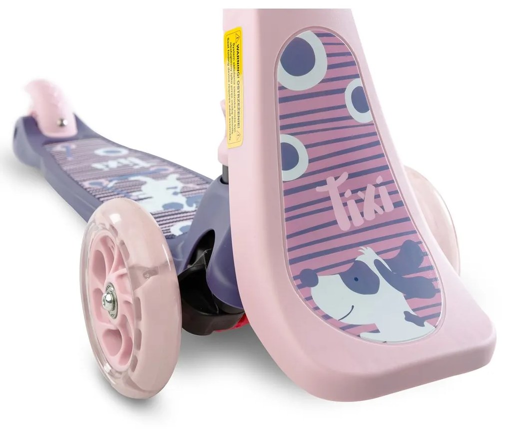 Detská kolobežka 2v1 Toyz Tixi pink  (poškodený obal)