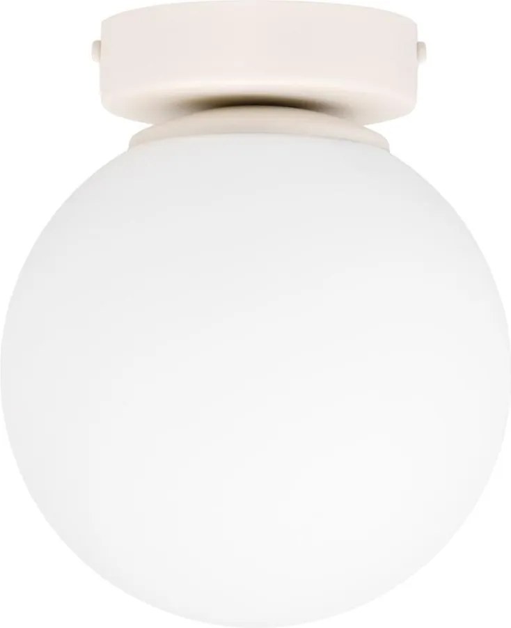 Stropné svietidlo MOONLIGHT 1xE27/15W/230V, priemer 16 cm, krémové