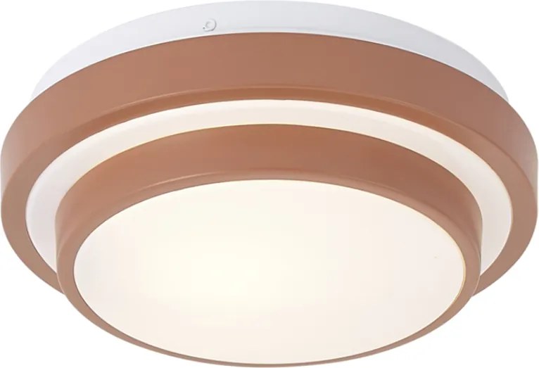 Moderné stropné svietidlo Sienna s bielym 25 cm IP44 - Walden