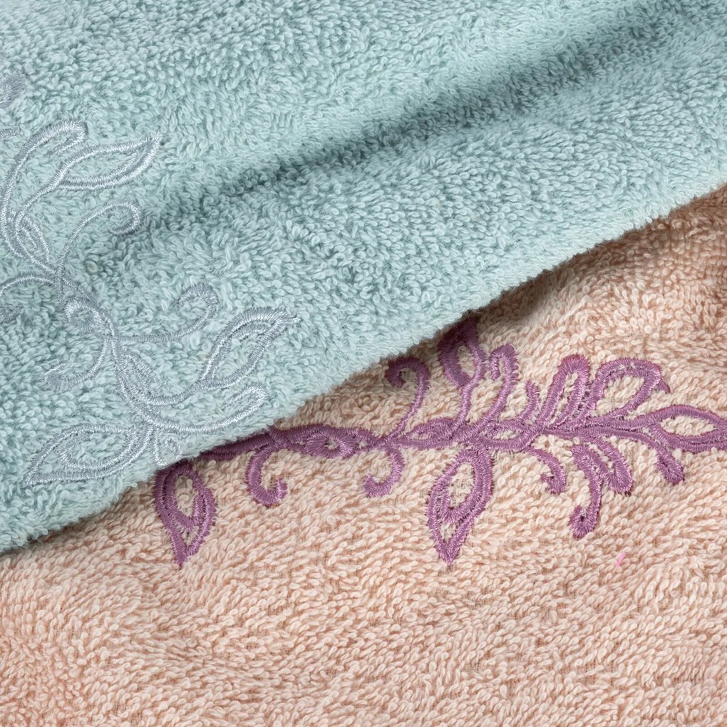 BAVLNENÝ UTERÁK KAMELIA SADA 2KS 30X50 CM, 2KS 50X90 CM, 2KS 70X140 CM VIACFAREBNÁ