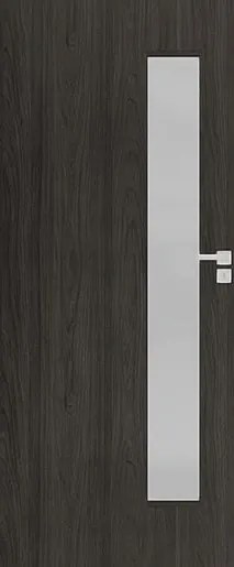 DRE Deca interiérové dvere deco pravé 80 cm brest antracit DECA10JA80P