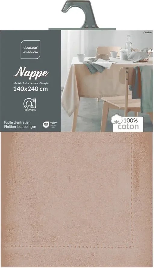 Bavlnený obrus 140x240 cm Charline – douceur d'intérieur