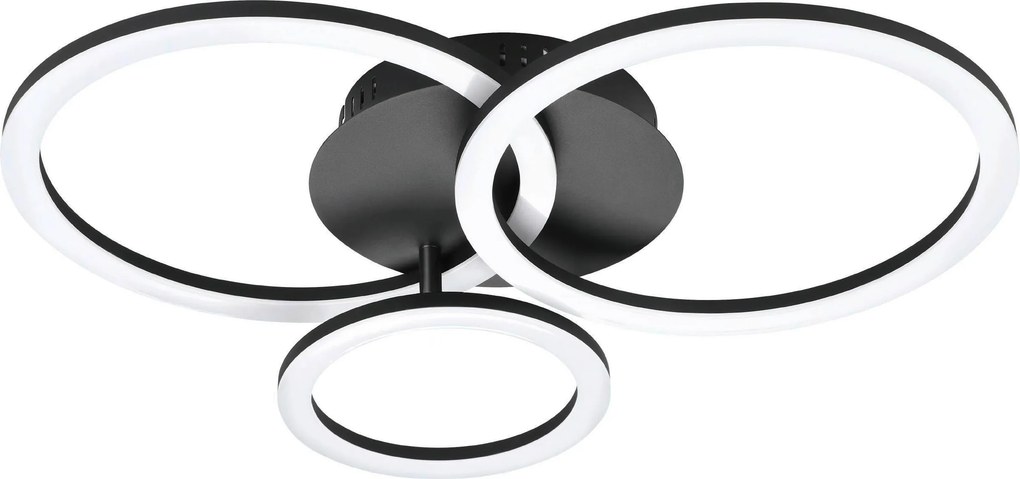 XXXLutz STROPNÉ LED SVIETIDLO, 54,5/44,5/9 cm Eglo - Online Only bytové doplnky - 003348248602