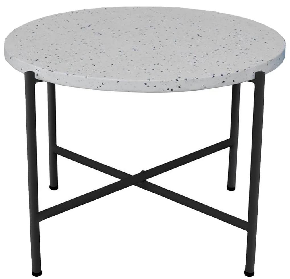 Pomocný stolík „Katy", Ø 60, výš. 45 cm