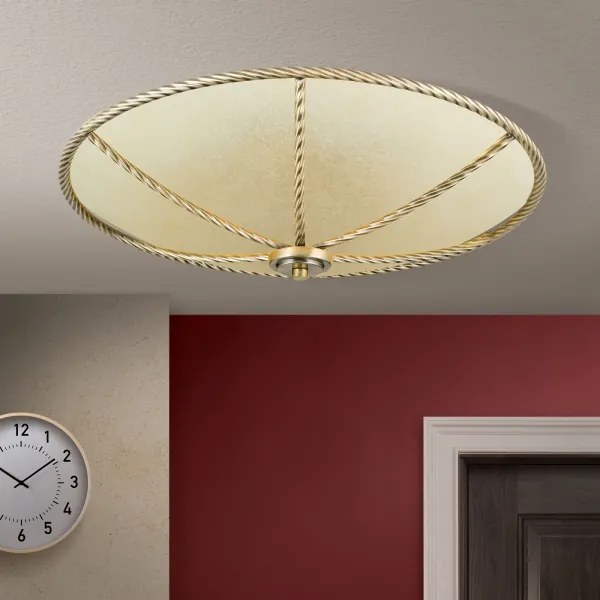 Orion DL 7-567/56 - Stropné svietidlo MAURO 5xE27/60W/230V pr. 56 cm bronz