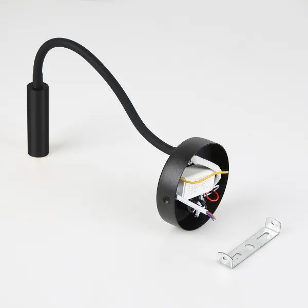 Brilagi - LED Flexibilná nástenná lampa MAYA LED/3W/230V 4000K čierna