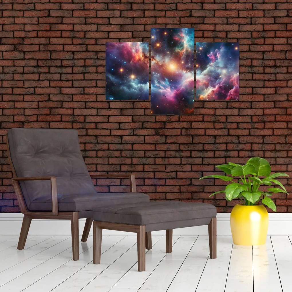 Obraz - Temný vesmír (90x60 cm)