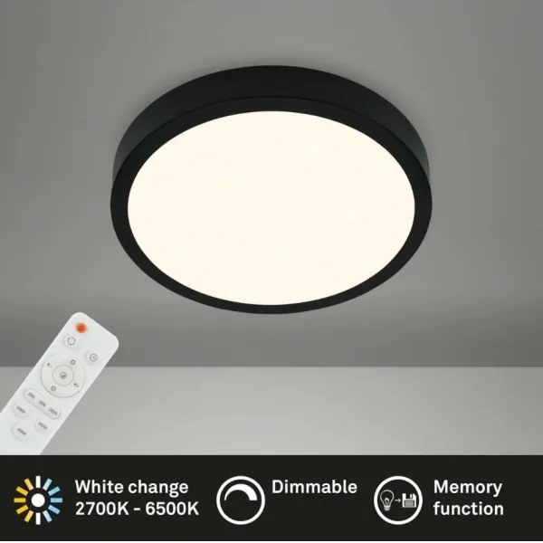Briloner 3701-015 - LED Stmievateľné stropné svietidlo RUNA LED/18W/230V + DO