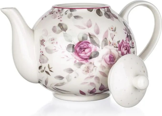 Keramická kanvica ROSE 1 l