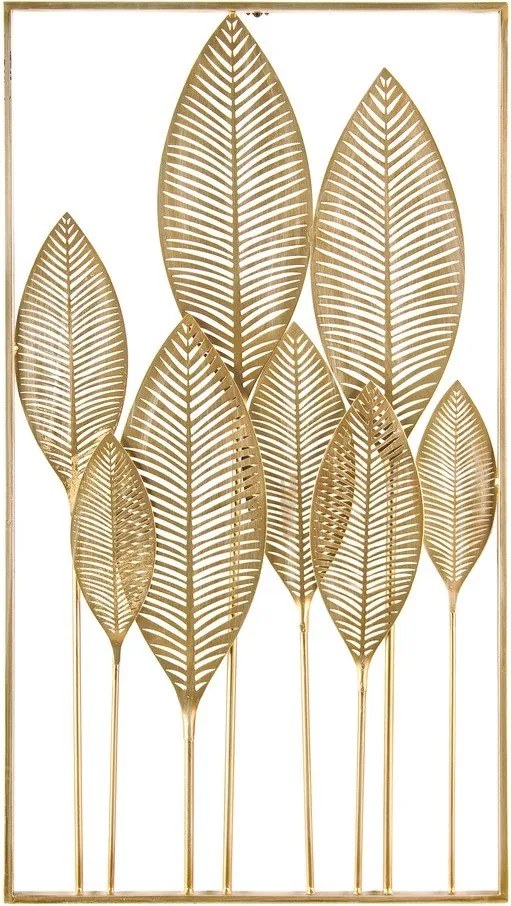 Kovová nástenná dekorácia 52,5x95 cm Adhira – Bizzotto
