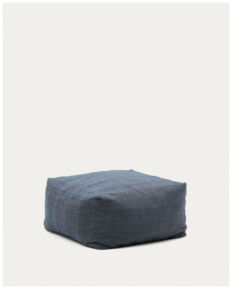 Tmavomodrý záhradný taburet Vedell – Kave Home