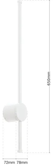 Orion WA 2-1473 - LED Kúp. osvetlenie zrkadla FERDINAND LED/12W/230V IP54 biela