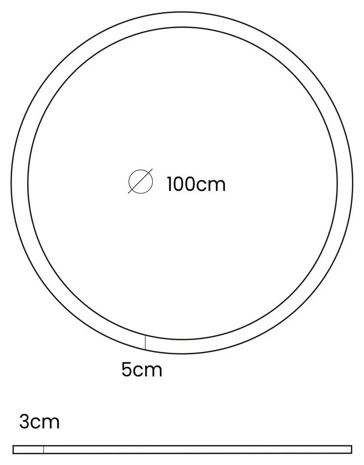 Sivá detská hracia podložka ø 100 cm – Meowbaby