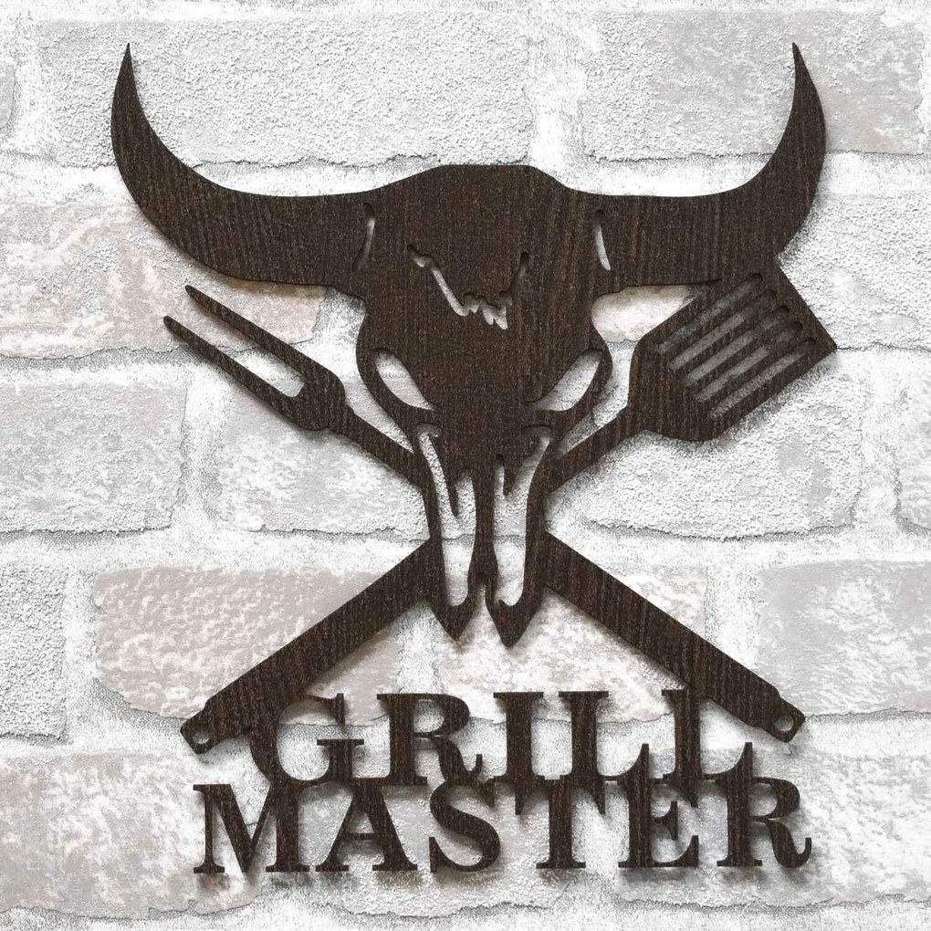 Dekorácia na stenu do kuchyne - Grill Master | DUBLEZ
