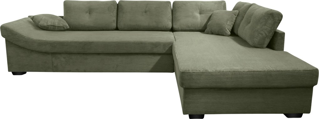 XXXLutz ROHOVÁ SEDAČKA, textil, šalviovozelená Carryhome - Sedačky - 002330008802