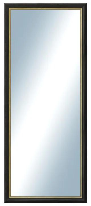 DANTIK - Zrkadlo v rámu, rozmer s rámom 50x120 cm z lišty Anversa čierna Au (3149)