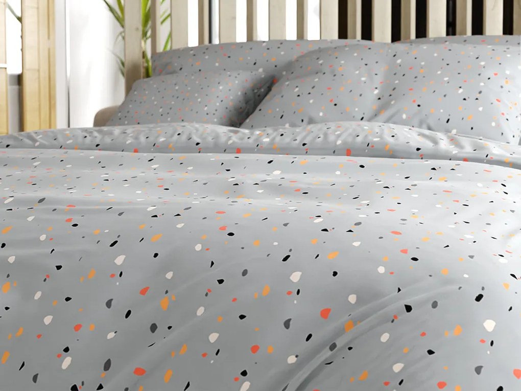 Bavlnené obliečky Renforcé PINTURA sivé Rozmer obliečky: 70 x 90 cm | 140 x 200 cm