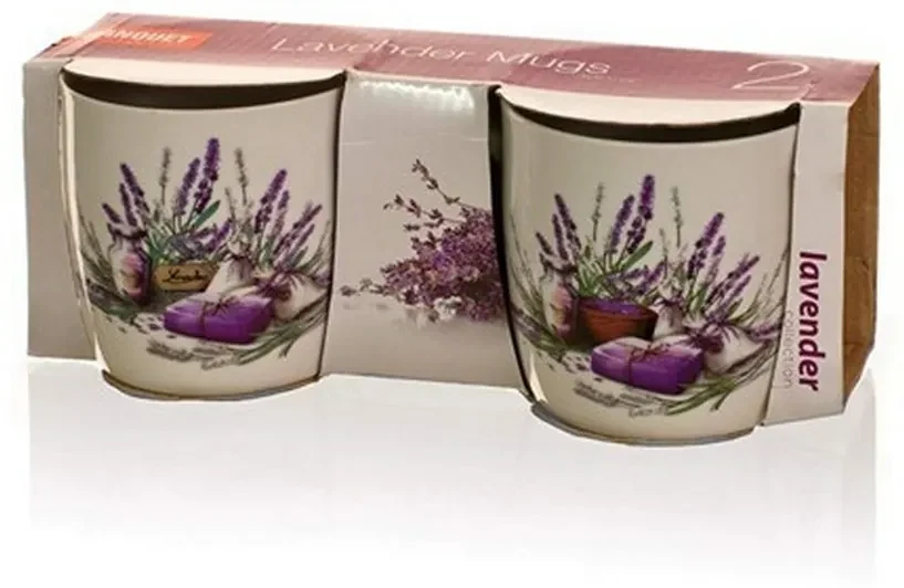 Banquet LAVENDER 2-dielna sada hrnčekov,