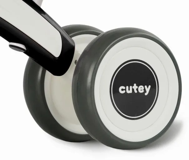 Odrážadlo Qplay Cutey Retro čierne