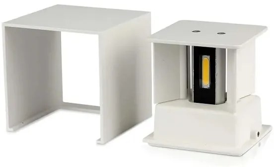 LED Vonkajšie nástenné svietidlo LED/11W/230V 4000K IP65 biela