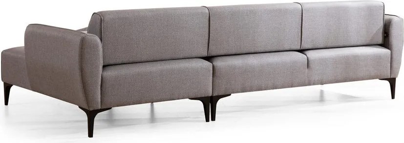 Svetlosivá rohová pohovka Belissimo, pravý roh – Balcab Home