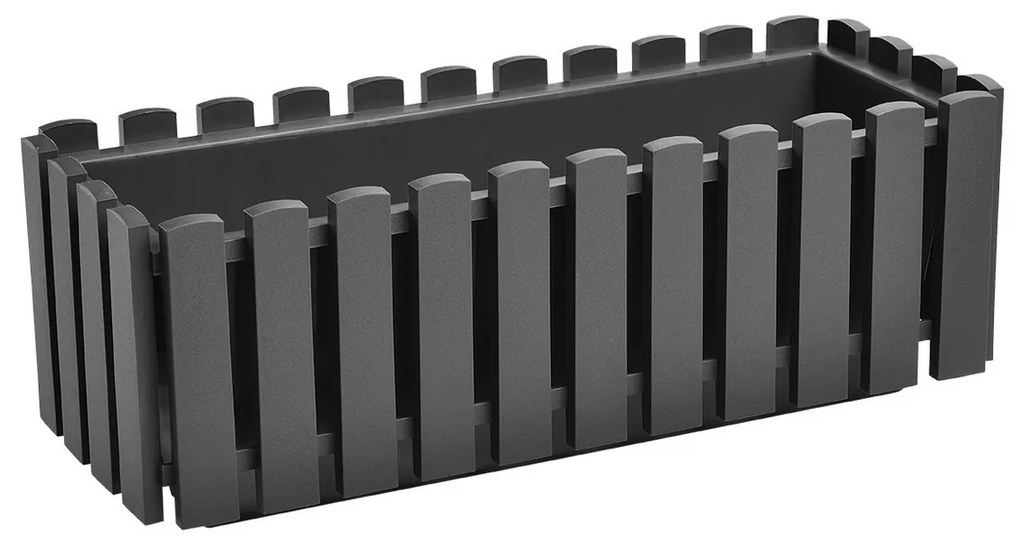 PLASTKON Truhlík FENCY 50 x 18,5 cm antracit, 50 cm