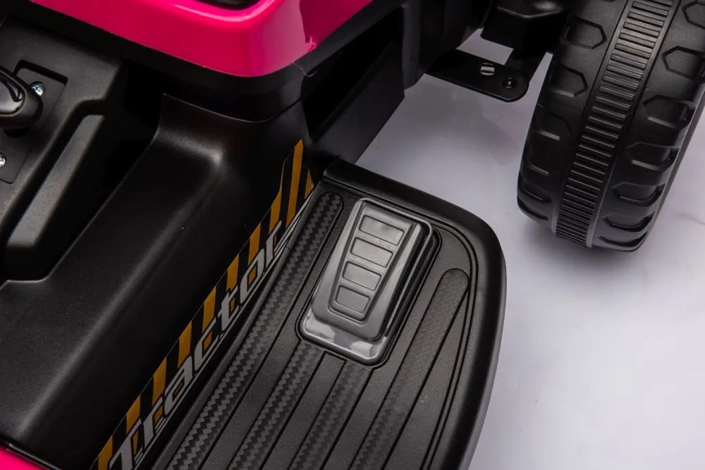 LEAN CARS Batériový traktor BBH-030 ružový