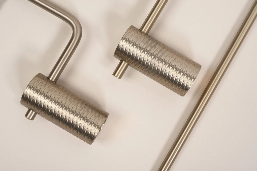 Rea Prism, kúpeľňový vešiak na uterák 27cm, 9710, zlatá matná, REA-98029