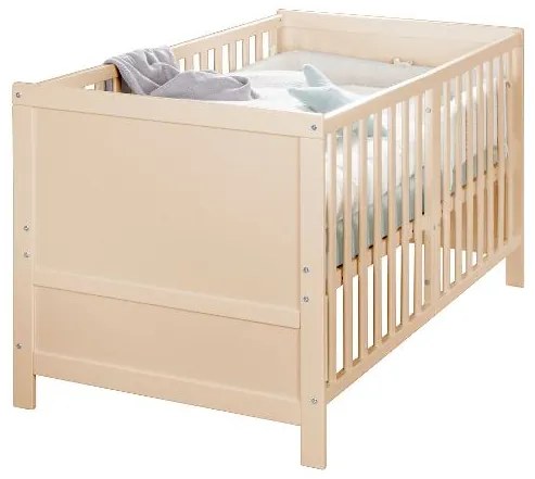 roba Kombinovaná detská postieľka Easy Sleep, 70 x 140 cm (prírodný buk)  (100396996)