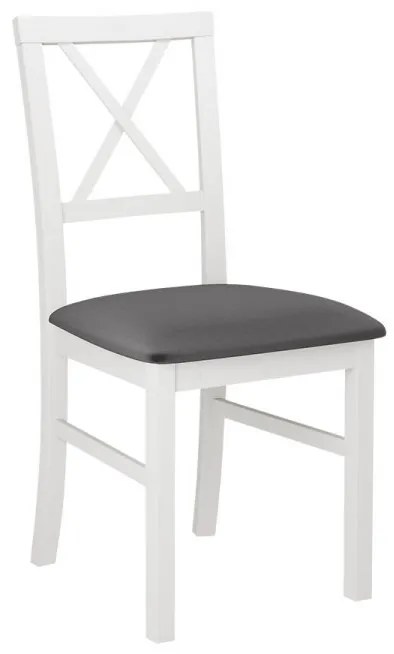Stolička Figaro IV, Morenie: biela, Poťahové látky: Hygge D91