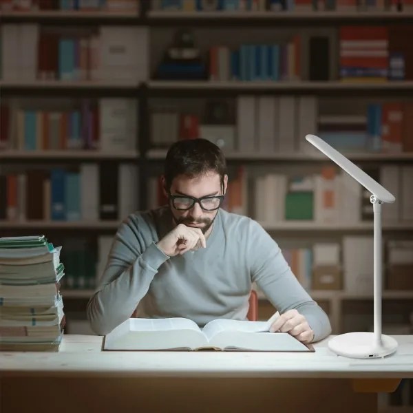 Aigostar - LED Stmievateľná nabíjacia dotyková stolná lampa LED/3W/5V 1800 mAh