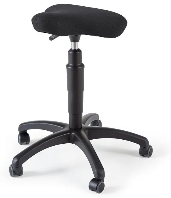 Sedlová stolička TANJA, čierna