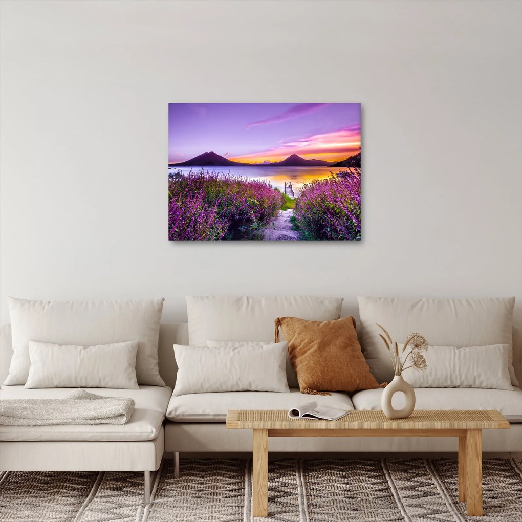 Obraz jazera (70x50 cm)