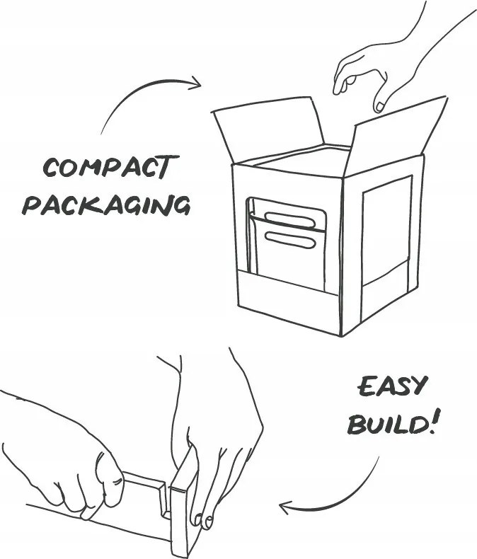 Rotho Pojazdný stojan, regál s 3 košíkmi, BRISEN TOWER, biela/antracit