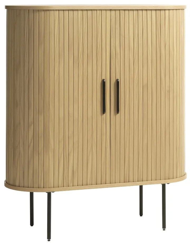 Dizajnová skrinka Vasiliy 118 cm prírodný dub