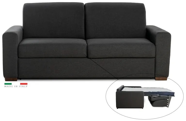 Rozkladacia pohovka na každodenné spanie ONE, 140, červená (enjoy new lux - 49 winery)