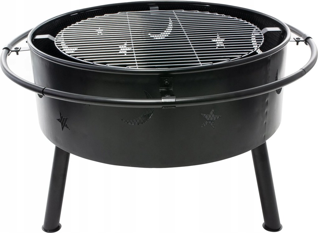 Bestent Záhradný gril s ohniskom a poklopom Extra Large