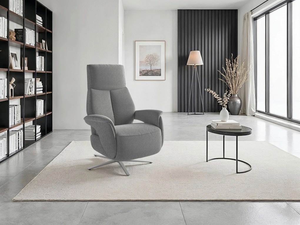 XXXLutz RELAXAČNÉ KRESLO, textil, antracitová Sit & More - Online Only obývacie izby - 000144035701