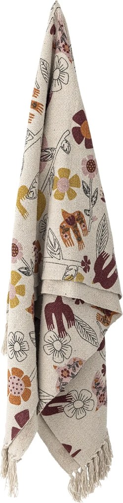 Bloomingville Prehoz z recyklovanej bavlny Vivielle 130 × 160 cm