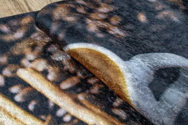 Protišmykový koberec / behúň ANDRE 33210 hnedý