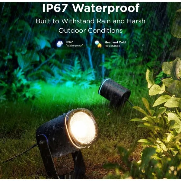 Govee - LED RGBWW Stmievateľný reflektor LED/12W/230V IP67 2700-6500K Wi-Fi