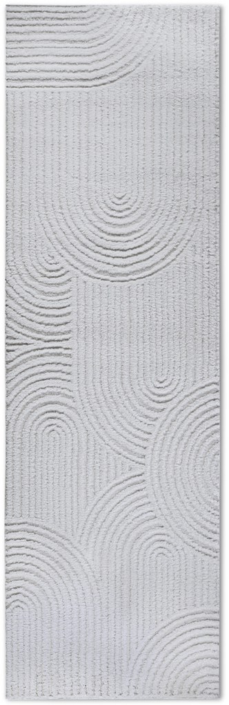 ELLE Decoration, Behúň Gallery 106092 Cream z kolekcie Elle, 80x240, biela, obývacia izba