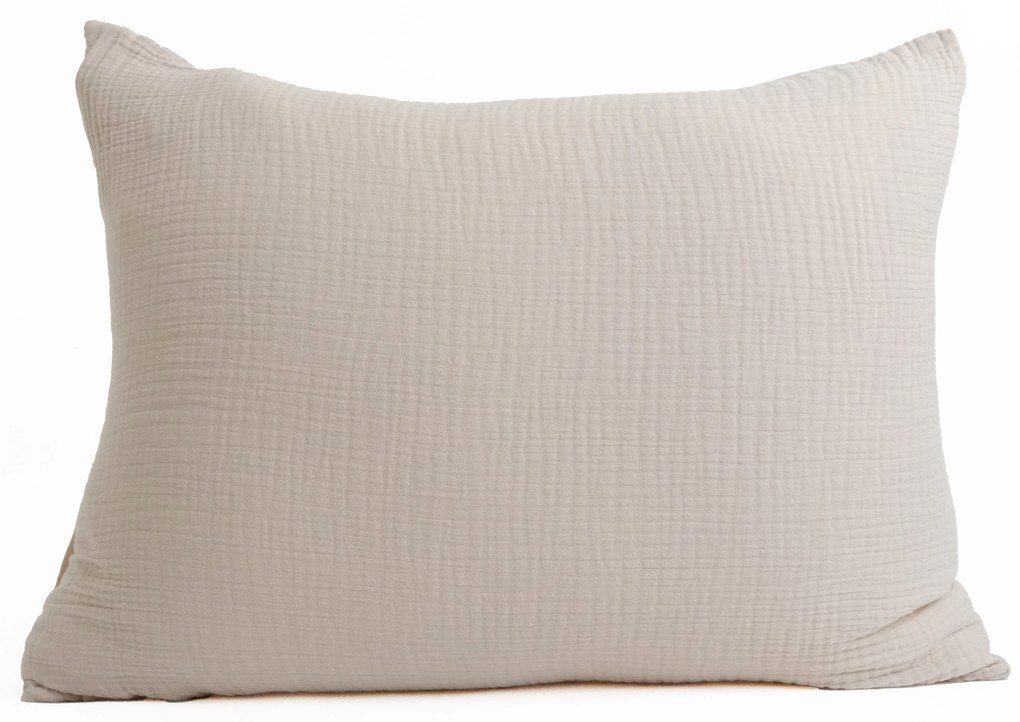 Mušelínová obliečka na vankúš 50 x 70 cm - Alexia prírodná