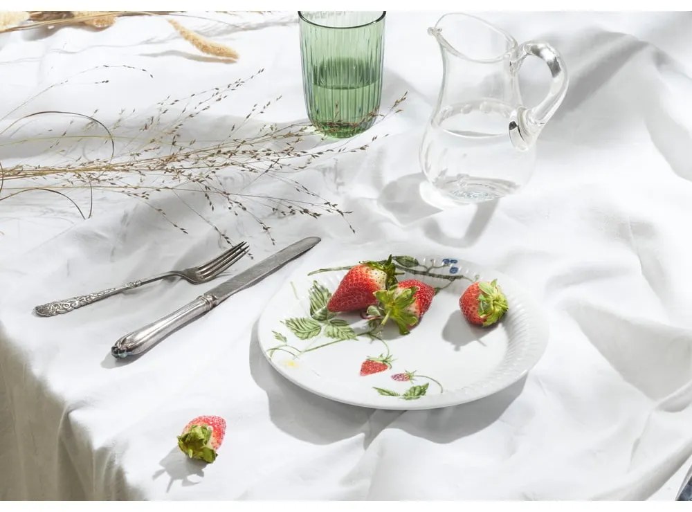 Biely dezertný porcelánový tanier ø 22 cm Hammershøi Summer – Kähler Design