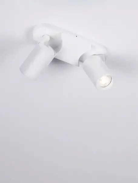 Minimalistické bodové svietidlo Esto 2 Biela
