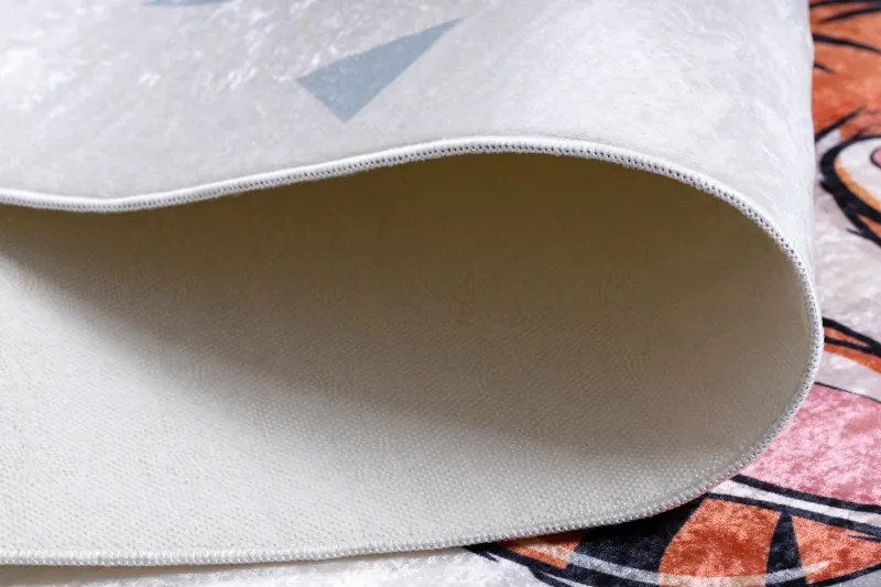 Detský kusový koberec Bambino 1960 Tiger indian white, 140x190, viacfarebná, detská izba, Dywany Łuszczów