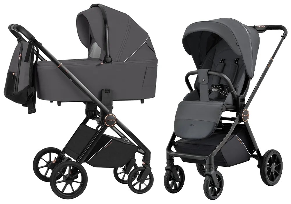 Kočík CARRELLO Ultra 2in1 Sonic Grey