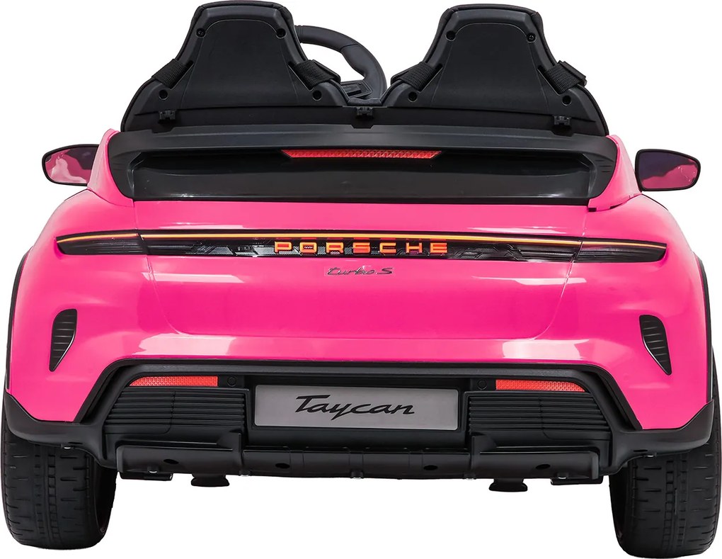 Ramiz Porsche Taycan Turbo S ružové autíčko